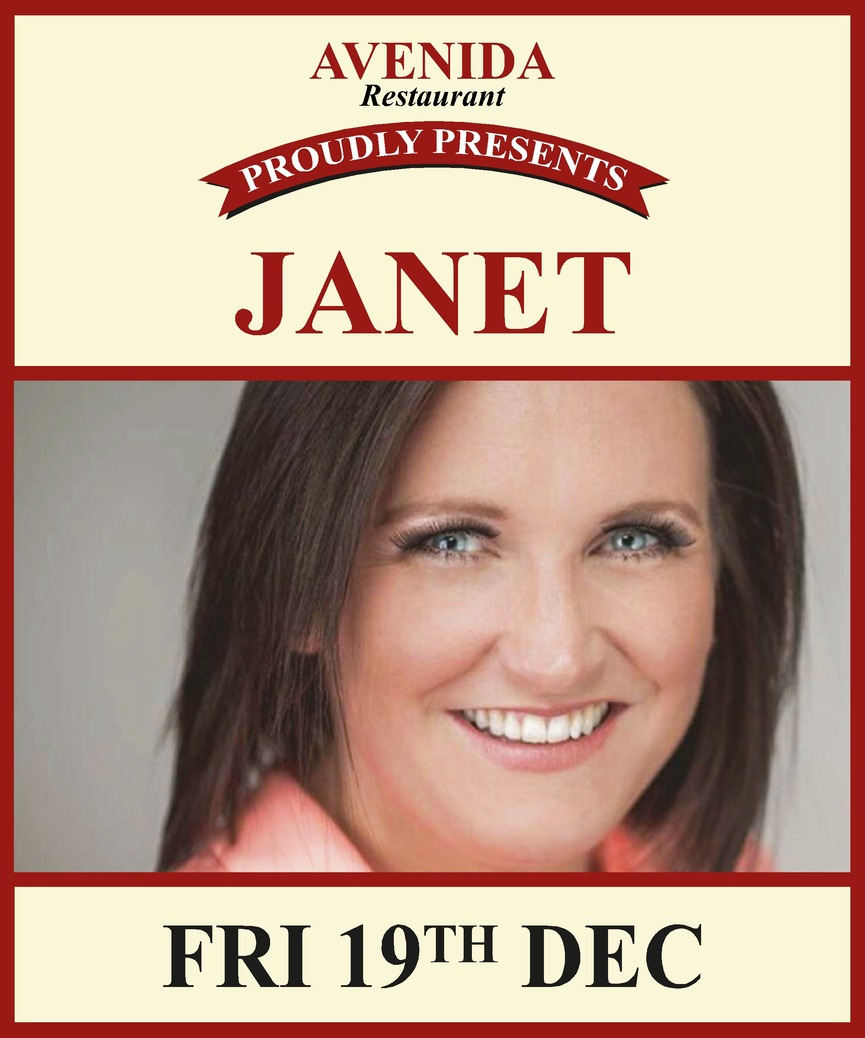 JANET PROFESSIONAL SINGER AVENIDA RESTAURANT