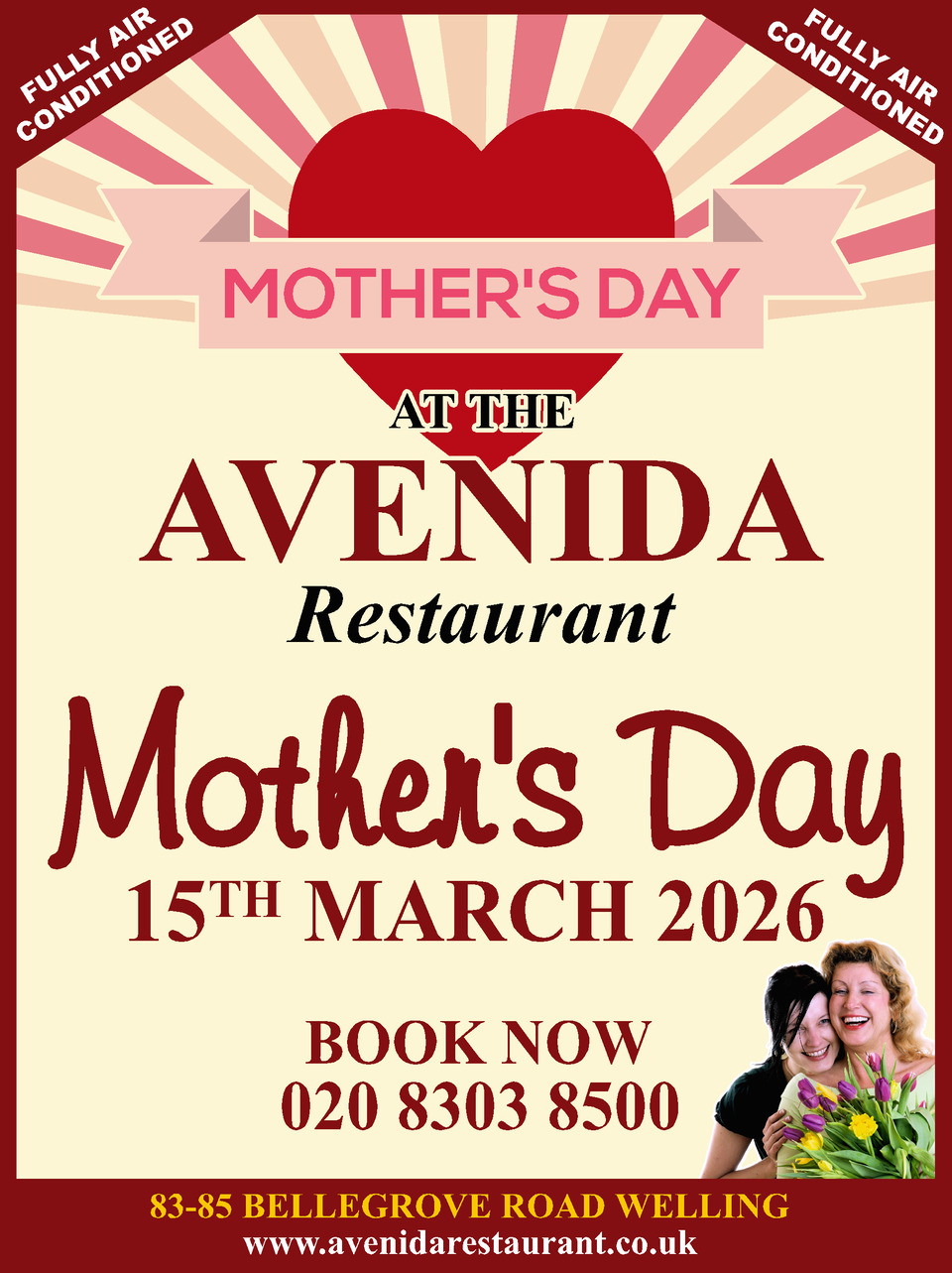 Celebrate Mother's Day at the AVENIDA WELLING
